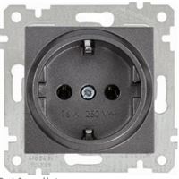 RİTA MEK TUŞ TOP.LI PRİZ FÜME 1